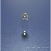 Frasco de vidrio de 1ml Mini Perfume claro Tubular muestras